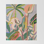 PEACE LILY Throw Blanket Gallery Image 2