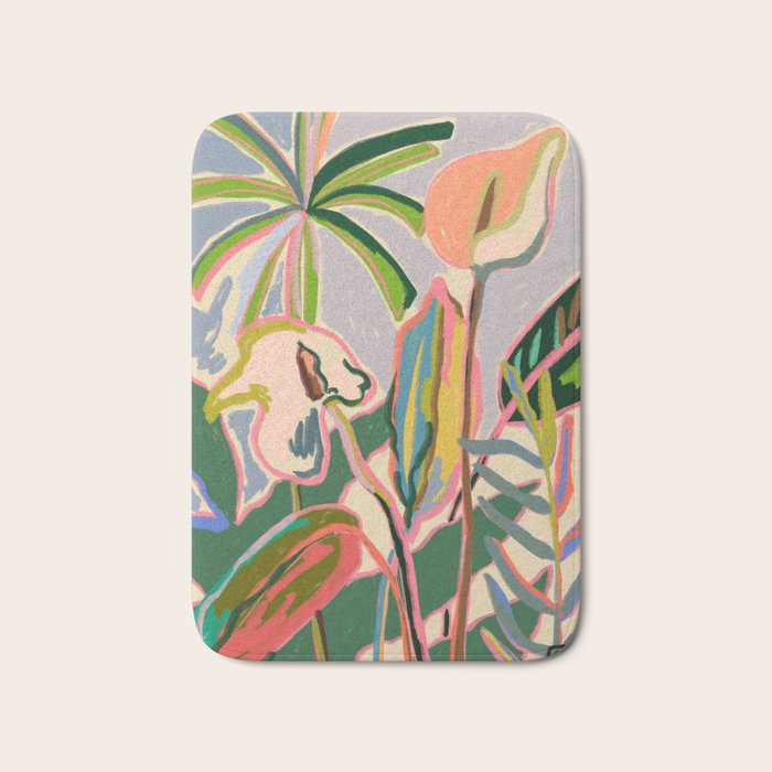 PEACE LILY Bath Mat Gallery Image 1