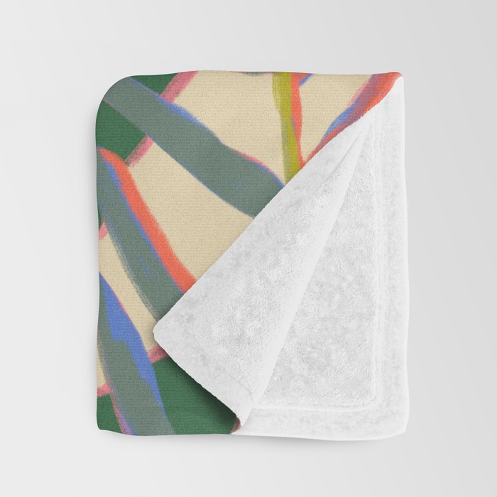 PEACE LILY Throw Blanket Gallery Image 3