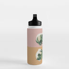 Cat and Leaf 2x2 Water Bottle Gallery Image 3