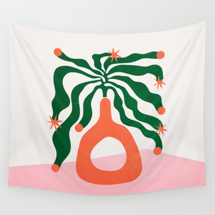 The Mystic Vase Wall Tapestry Gallery Image 1