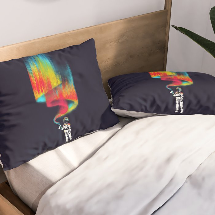 Space vandal Pillow Sham Gallery Image 2