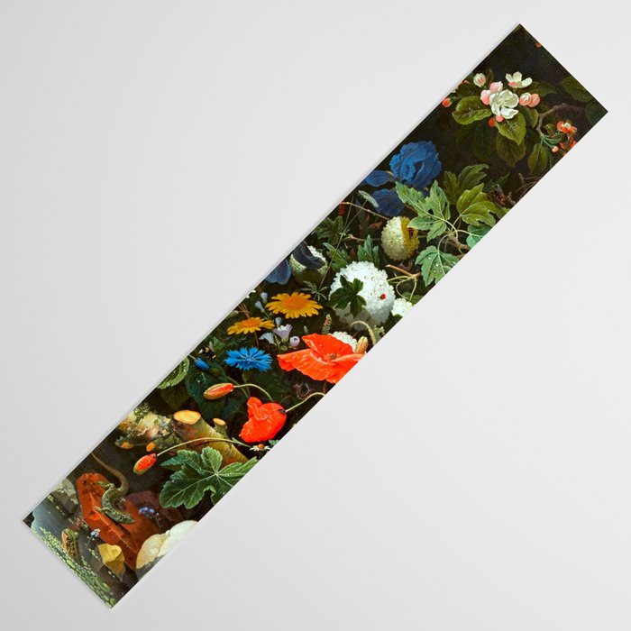 Abraham Mignon  Flowers in a Forest Landscape  Table Runner Gallery Image 3