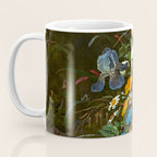 Abraham Mignon  Flowers in a Forest Landscape  Coffee Mug Gallery Image 3