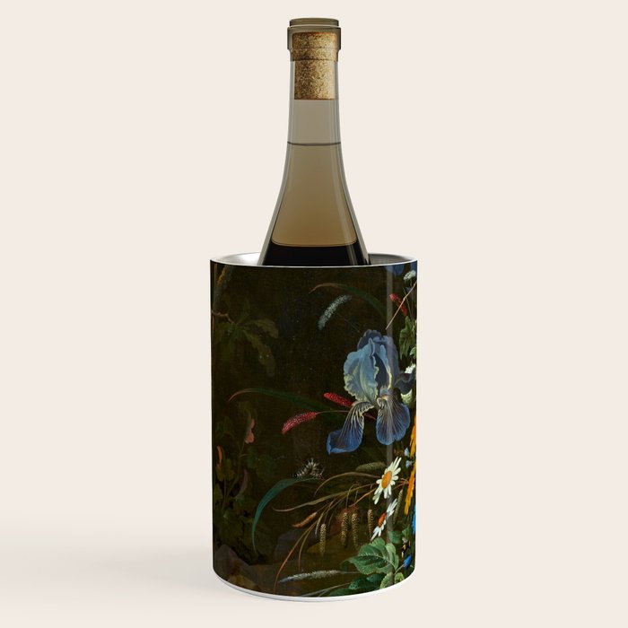 Abraham Mignon  Flowers in a Forest Landscape  Wine Chiller Gallery Image 2