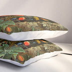 Abraham Mignon  Flowers in a Forest Landscape  Pillow Sham Gallery Image 3