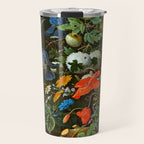 Abraham Mignon  Flowers in a Forest Landscape  Travel Mug Gallery Image 1