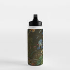 Abraham Mignon  Flowers in a Forest Landscape  Water Bottle Gallery Image 3
