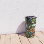 Abraham Mignon  Flowers in a Forest Landscape  Travel Mug Gallery Image 4