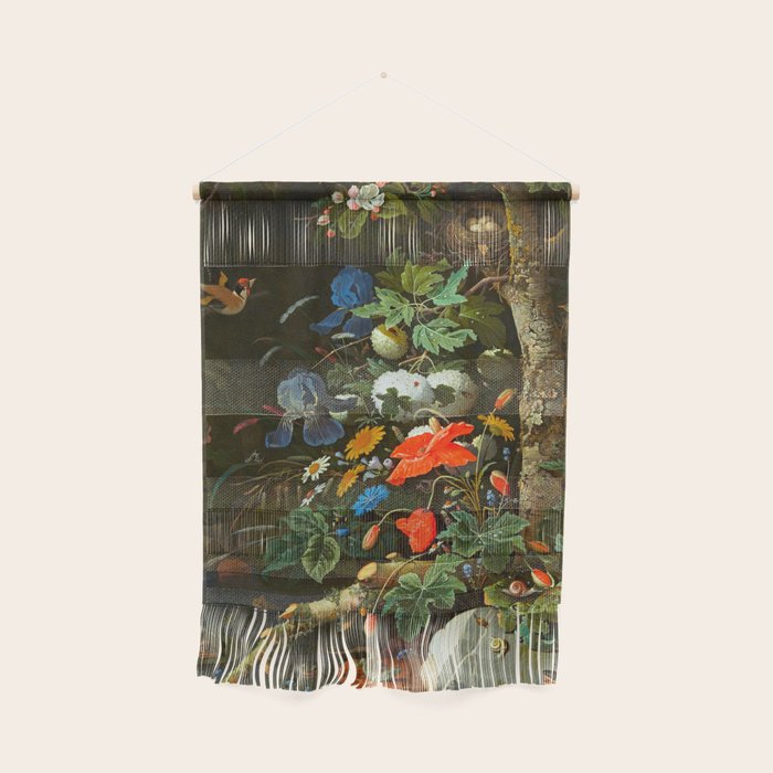 Abraham Mignon  Flowers in a Forest Landscape  Wall Hanging Gallery Image 1