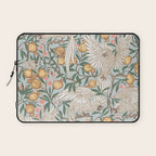 Walter Crane Parakeets Arts & Crafts Design Pale Blue Laptop Sleeve Gallery Image 1