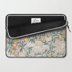 Walter Crane Parakeets Arts & Crafts Design Pale Blue Laptop Sleeve Gallery Image 2