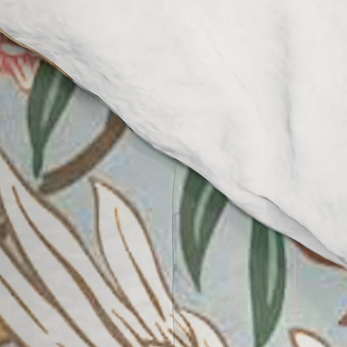 Walter Crane Parakeets Arts & Crafts Design Pale Blue Comforter Gallery Image 4
