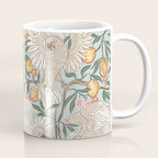Walter Crane Parakeets Arts & Crafts Design Pale Blue Coffee Mug Gallery Image 1