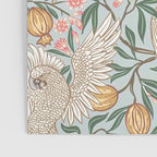 Walter Crane Parakeets Arts & Crafts Design Pale Blue Poster Gallery Image 3