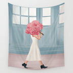 Flowers for You Wall Tapestry Gallery Image 4