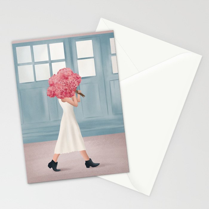 Flowers for You Stationery Card Gallery Image 2