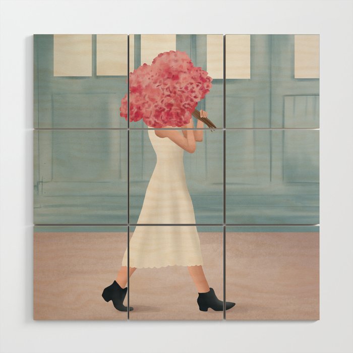 Flowers for You Wood Wall Art Gallery Image 1