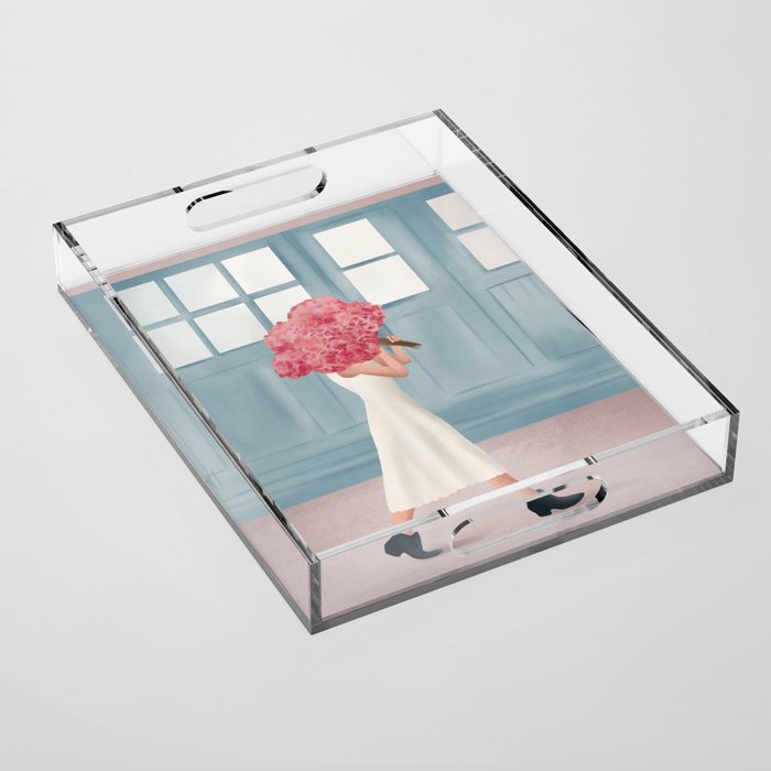 Flowers for You Acrylic Tray Gallery Image 1