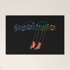 Music Swing Welcome Mat Gallery Image 1