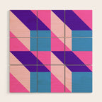 Geometric 01B Wood Wall Art Gallery Image 1