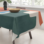 Modern Abstract Minimal Shapes 200 Tablecloth Gallery Image 3