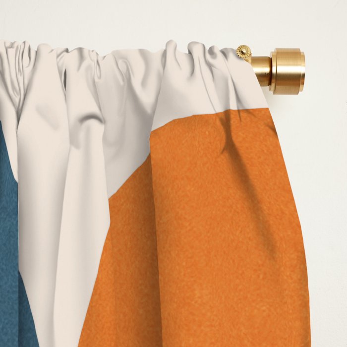 Modern Abstract Minimal Shapes 200 Window Curtain Gallery Image 2