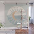 Seafoam Sunset Wall Mural Gallery Image 1