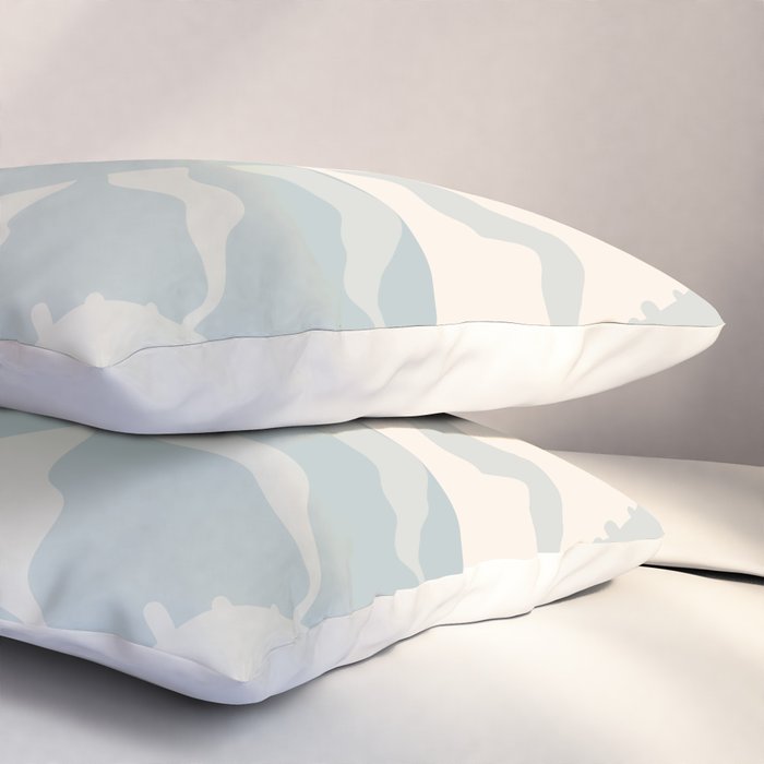 Seafoam Sunset Pillow Sham Gallery Image 3