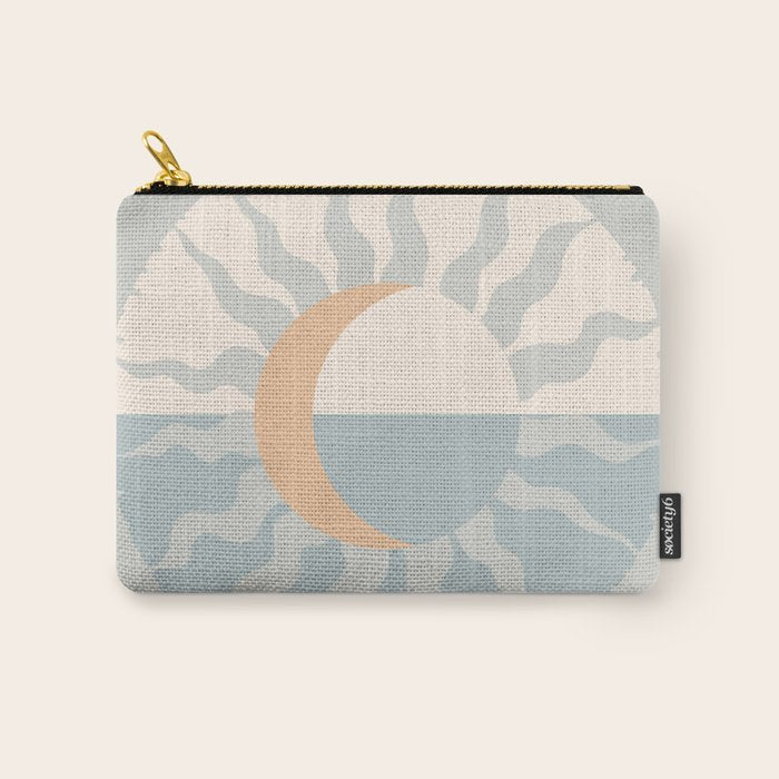 Seafoam Sunset Carry All Pouch Gallery Image 1