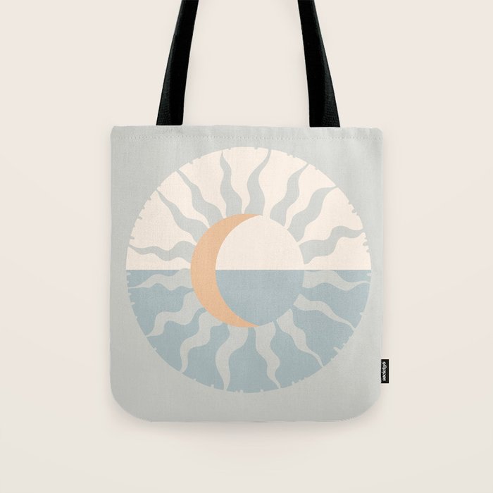 Seafoam Sunset Tote Bag Gallery Image 1