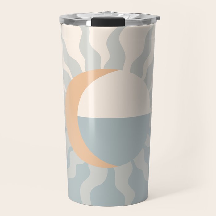 Seafoam Sunset Travel Mug Gallery Image 1