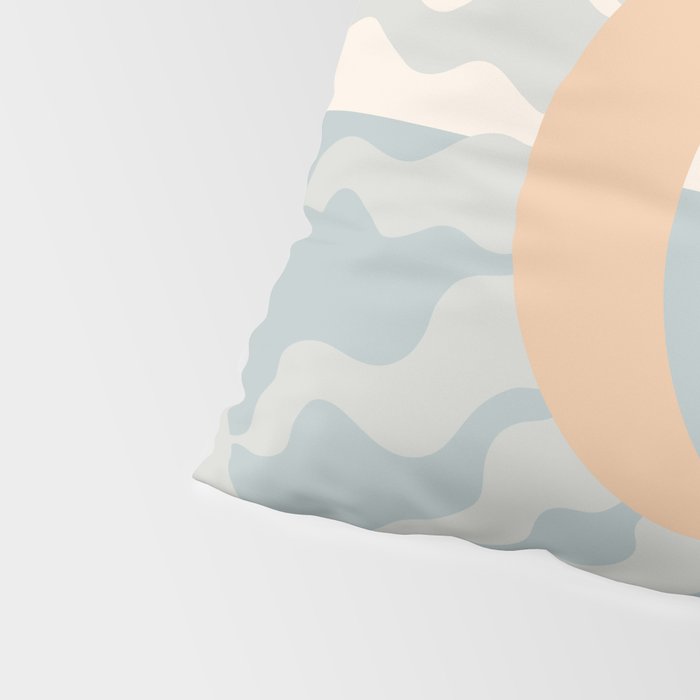 Seafoam Sunset Pillow Sham Gallery Image 4