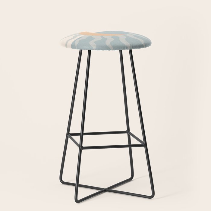 Seafoam Sunset Stool Gallery Image 1