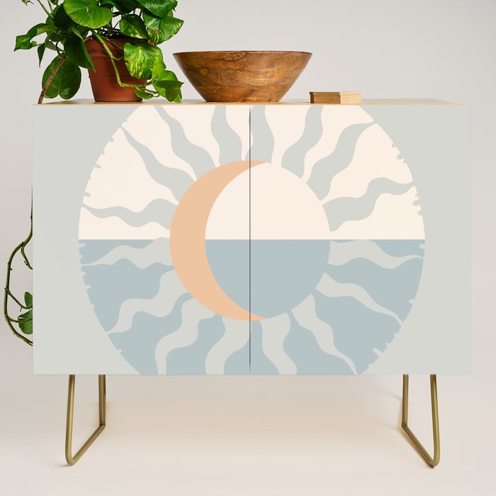 Seafoam Sunset Credenza Gallery Image 1
