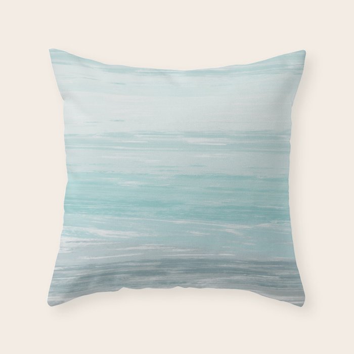 Ocean Waves Throw Pillow Gallery Image 6