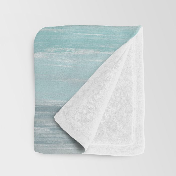 Ocean Waves Throw Blanket Gallery Image 3