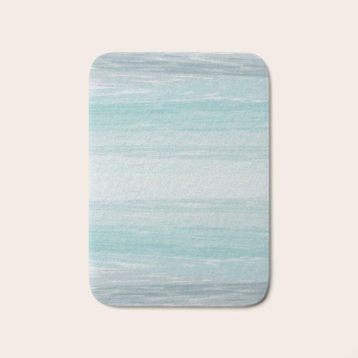 Ocean Waves Bath Mat Gallery Image 1