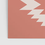 Southwestern Minimalism - Bright Coral Red Poster Gallery Image 3