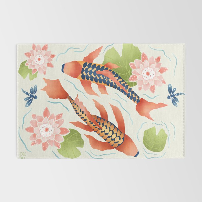 Koi Pond I Rug Gallery Image 2