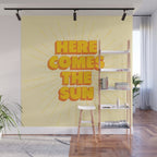 Here Comes The Sun | Sunburst Edition Wall Mural Gallery Image 1