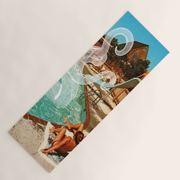 Octopus splash Yoga Mat Gallery Image 1