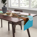 Octopus splash Table Runner Gallery Image 2