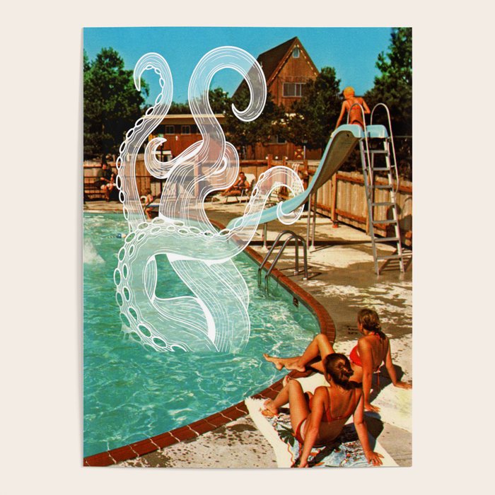 Octopus splash Poster Gallery Image 4