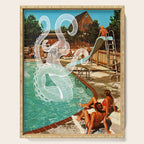 Octopus splash Serving Tray Gallery Image 1