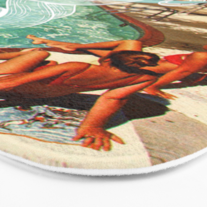 Octopus splash Bath Mat Gallery Image 3