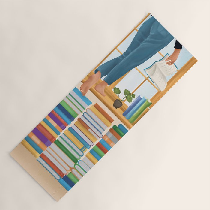 Books 2 Yoga Mat Gallery Image 1