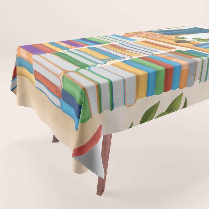 Books 2 Tablecloth Gallery Image 1
