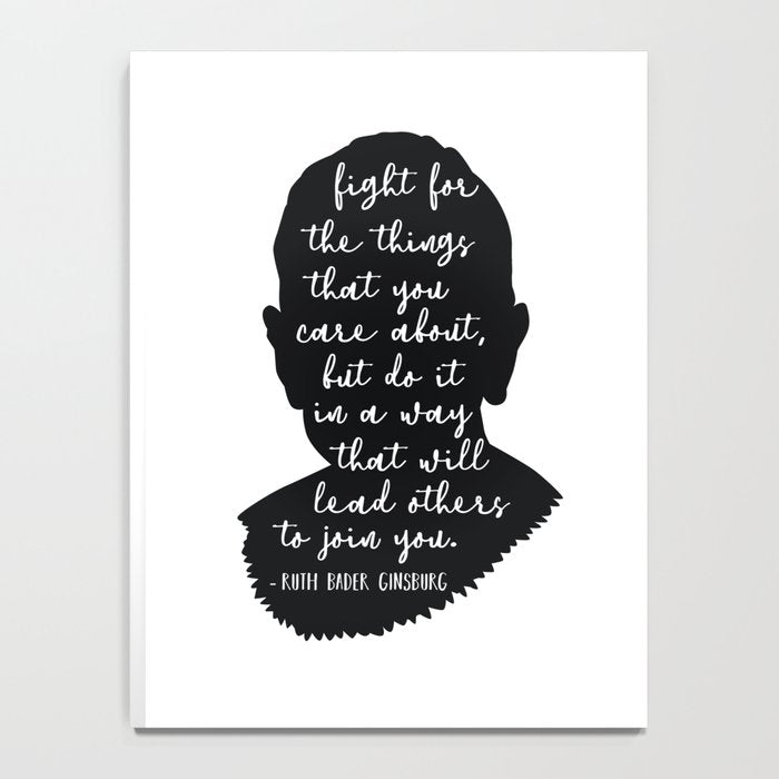 Ruth Bader Ginsburg Quote Notebook Gallery Image 4
