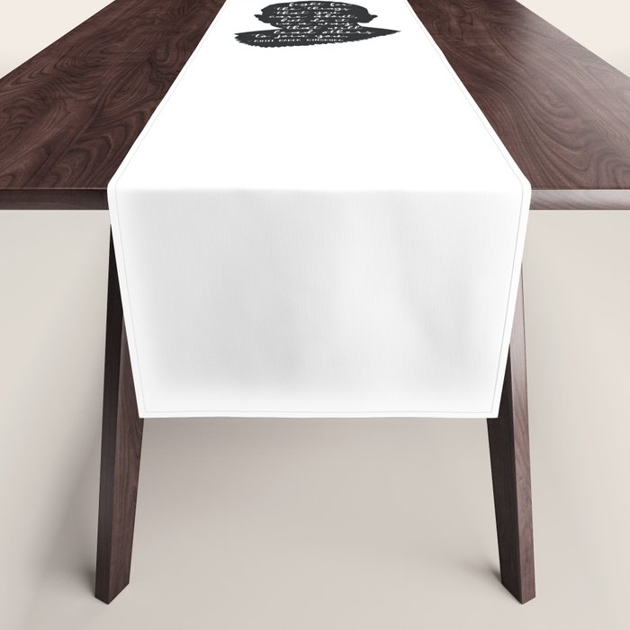 Ruth Bader Ginsburg Quote Table Runner Gallery Image 1